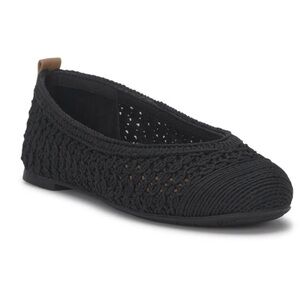 Crochet Flats Lucky Brand Black